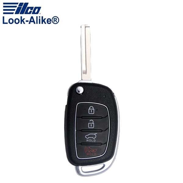 LAL FLIP-HYUN-4B3 Hyundai 4 Button Flip Key (TQ8-RKE-3F04)